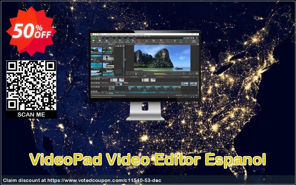 VideoPad Video Editor Espanol Coupon Code Apr 2024, 50% OFF - VotedCoupon