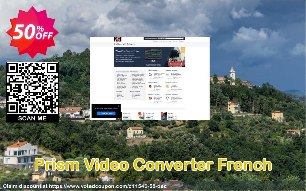 Prism Video Converter French Coupon, discount NCH coupon discount 11540. Promotion: Save around 30% off the normal price
