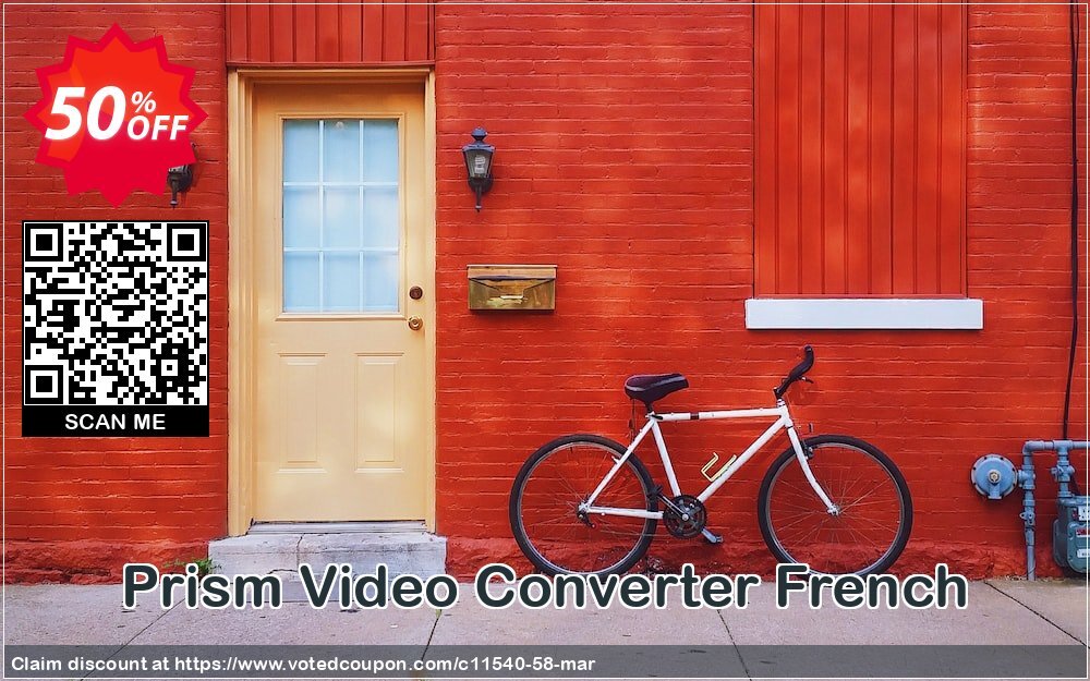 Prism Video Converter French Coupon, discount NCH coupon discount 11540. Promotion: Save around 30% off the normal price