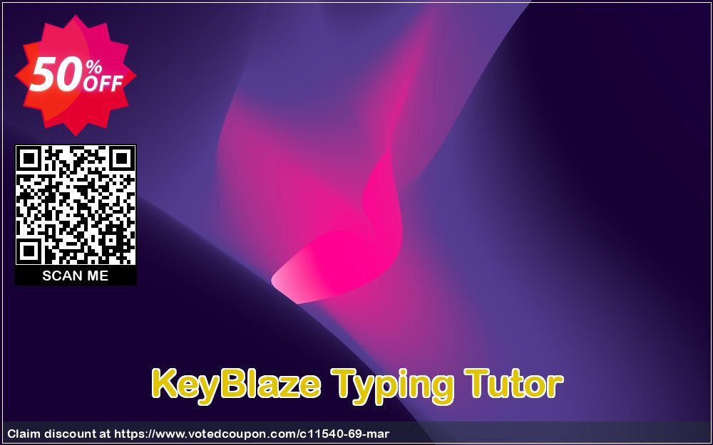 KeyBlaze Typing Tutor Coupon, discount NCH coupon discount 11540. Promotion: Save around 30% off the normal price