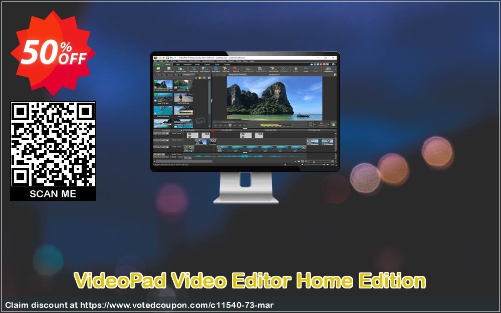 VideoPad Video Editor Home Edition Coupon Code May 2024, 50% OFF - VotedCoupon