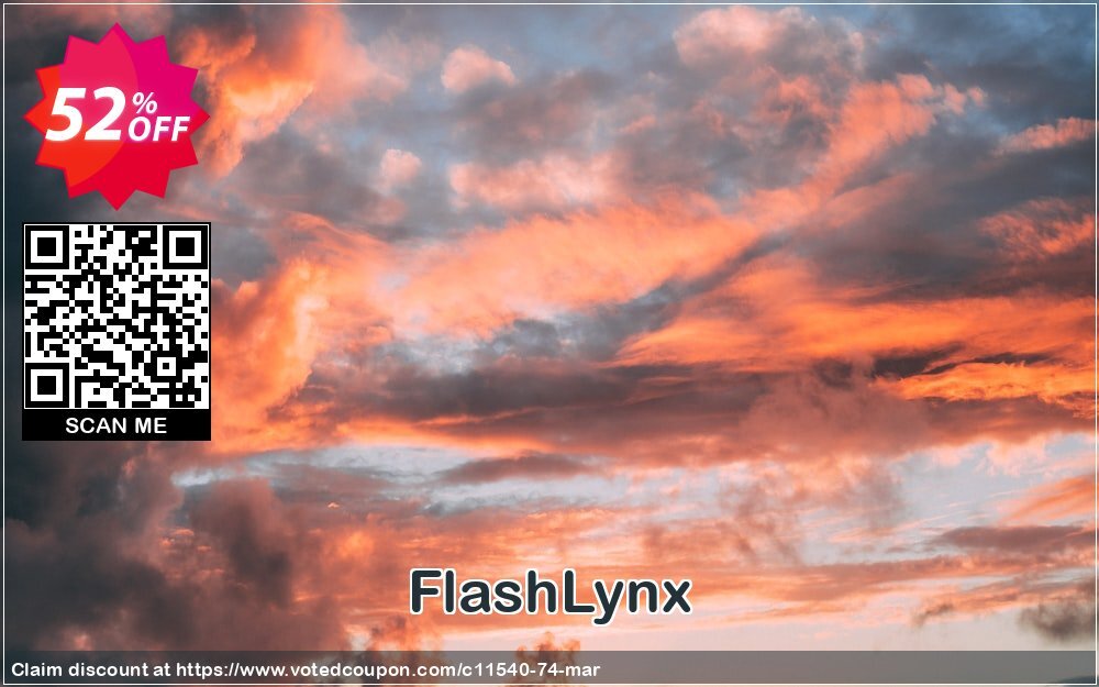 FlashLynx Coupon, discount NCH coupon discount 11540. Promotion: Save around 30% off the normal price