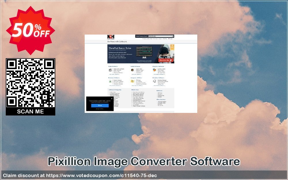 Pixillion Image Converter Software Coupon, discount NCH coupon discount 11540. Promotion: Save around 30% off the normal price