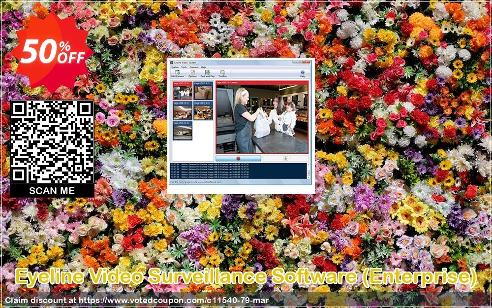 Eyeline Video Surveillance Software, Enterprise  Coupon, discount NCH coupon discount 11540. Promotion: Save around 30% off the normal price