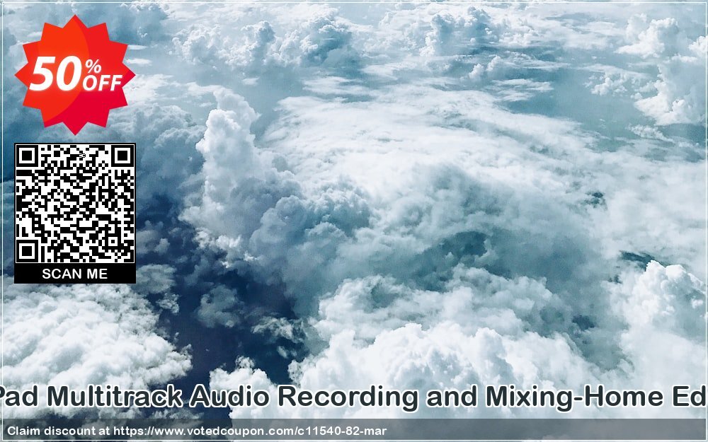 MixPad Multitrack Audio Recording and Mixing-Home Edition Coupon Code May 2024, 50% OFF - VotedCoupon