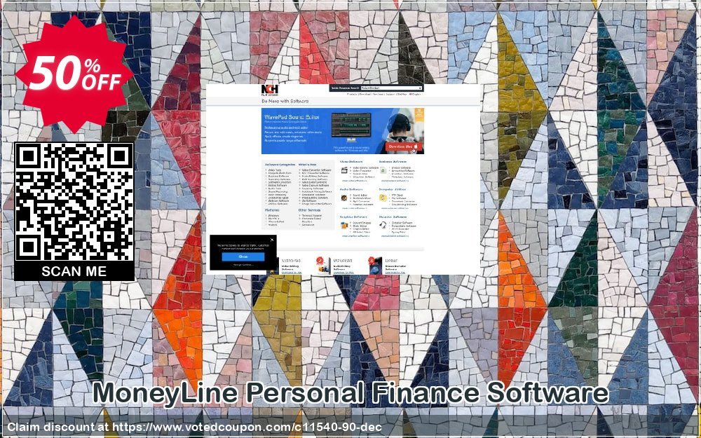 MoneyLine Personal Finance Software Coupon, discount NCH coupon discount 11540. Promotion: Save around 30% off the normal price