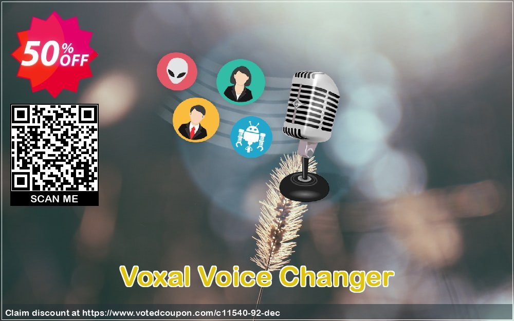 Voxal Voice Changer Coupon, discount NCH coupon discount 11540. Promotion: Save around 30% off the normal price