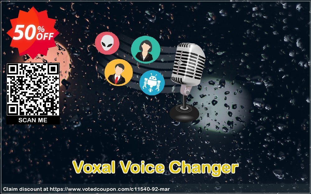 Voxal Voice Changer Coupon, discount NCH coupon discount 11540. Promotion: Save around 30% off the normal price