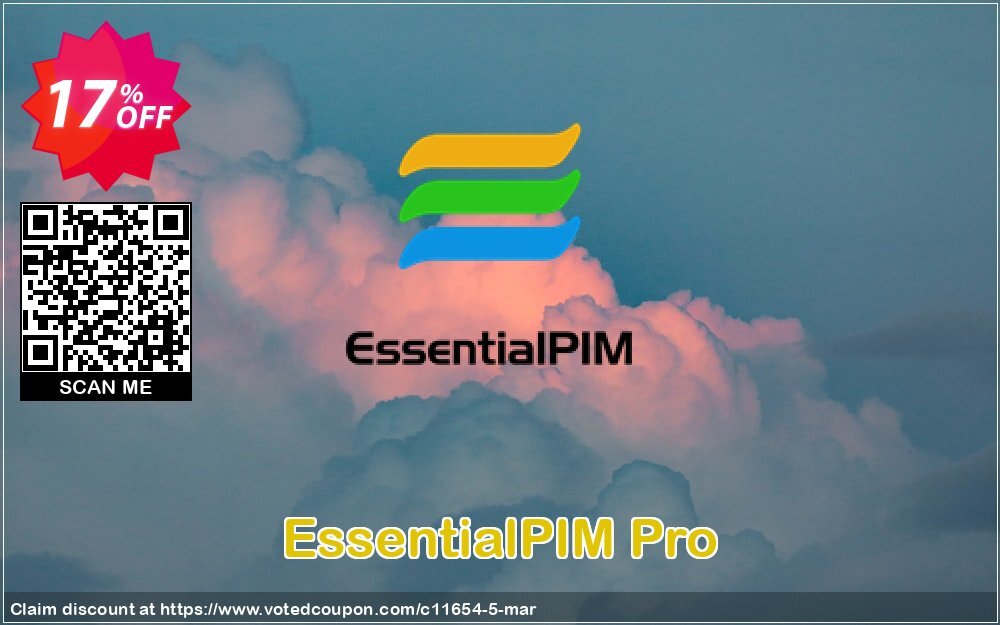 EssentialPIM Pro Coupon, discount EssentialPIM EPIM coupon (11654). Promotion: EssentialPIM EPIM Astonsoft discount code (11654)