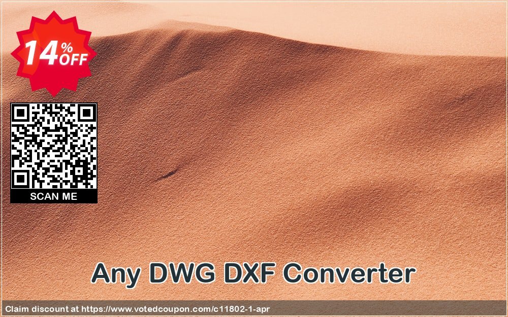 Any DWG DXF Converter Coupon, discount USD10OFF. Promotion: 