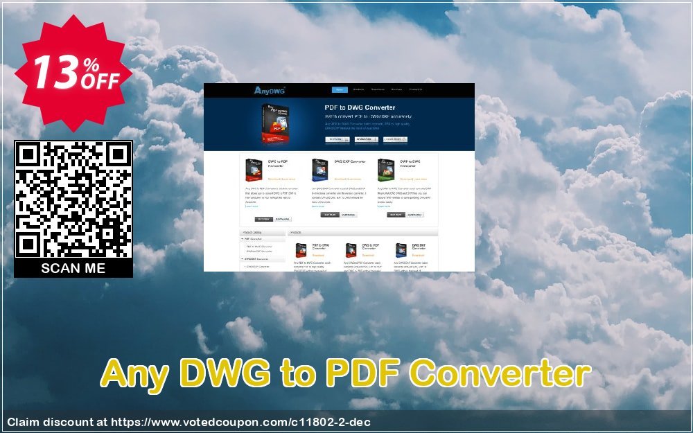 Any DWG to PDF Converter Coupon, discount USD10OFF. Promotion: 