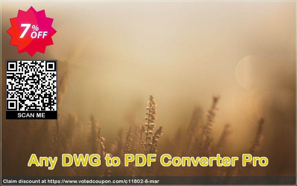 Any DWG to PDF Converter Pro