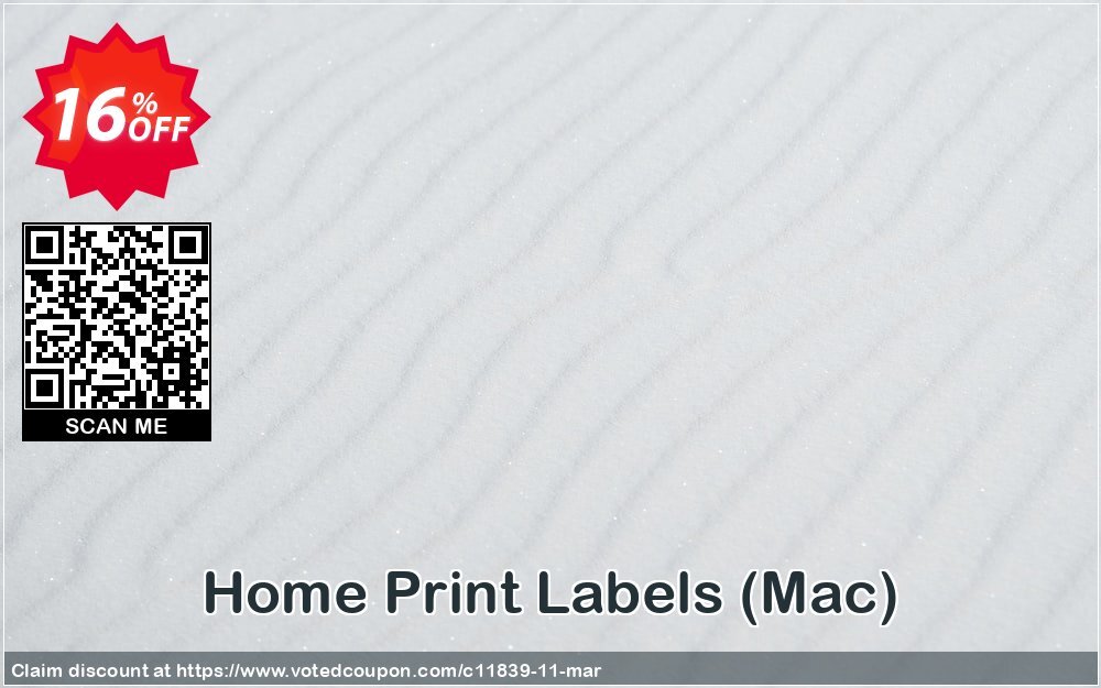 Home Print Labels, MAC  Coupon Code Apr 2024, 16% OFF - VotedCoupon