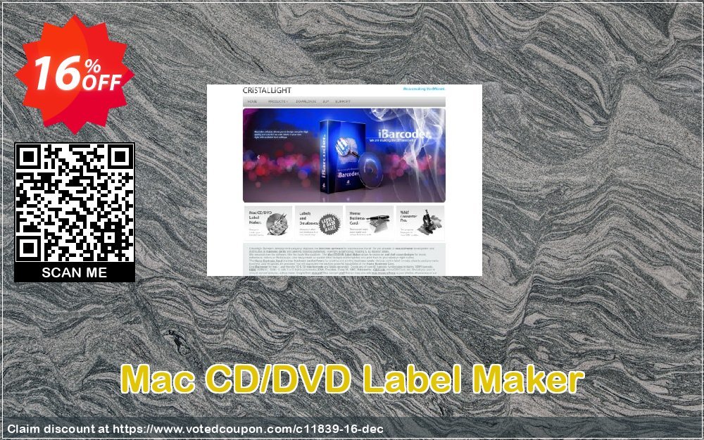 MAC CD/DVD Label Maker Coupon, discount 20% CD/DVD Label Maker. Promotion: 20% CD/DVD Label Maker by 8/31/2015