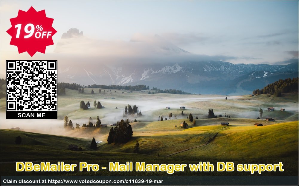 DBeMailer Pro - Mail Manager with DB support Coupon Code Apr 2024, 19% OFF - VotedCoupon