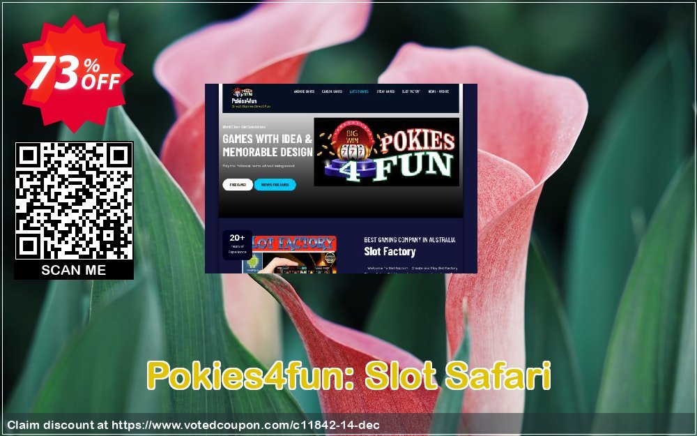 Pokies4fun: Slot Safari Coupon, discount Games Pack 1. Promotion: Games Pack 1