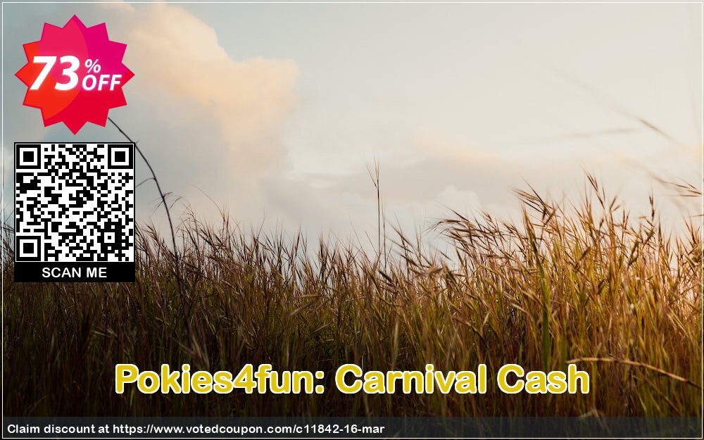 Pokies4fun: Carnival Cash Coupon, discount Games Pack 1. Promotion: Games Pack 1