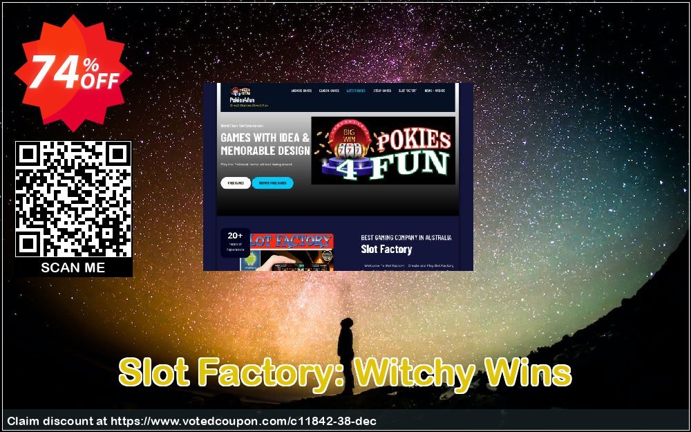 Slot Factory: Witchy Wins Coupon, discount Games Pack 1. Promotion: Games Pack 1