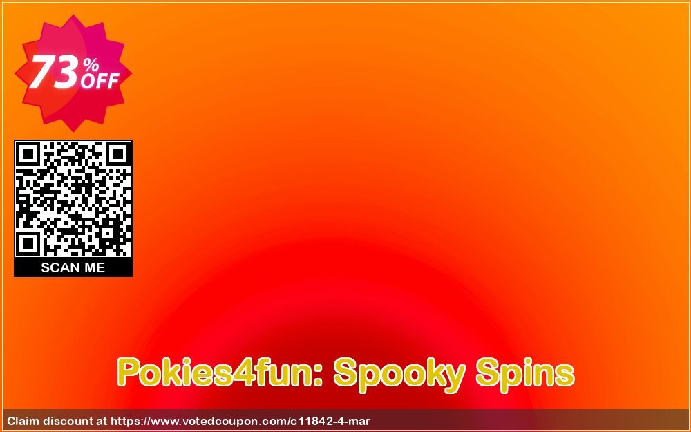 Pokies4fun: Spooky Spins Coupon Code Apr 2024, 73% OFF - VotedCoupon