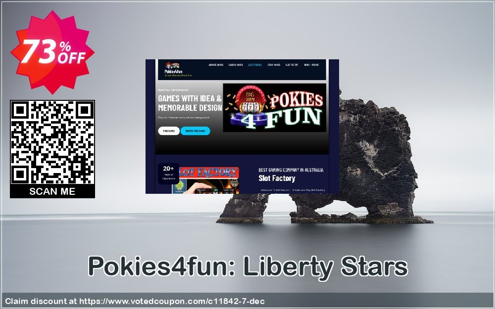 Pokies4fun: Liberty Stars Coupon, discount Games Pack 1. Promotion: Games Pack 1