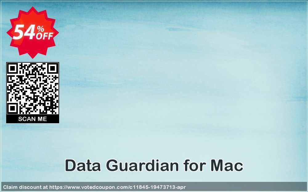 Data Guardian for MAC Coupon, discount Data Guardian for Mac impressive deals code 2024. Promotion: impressive deals code of Data Guardian for Mac 2024