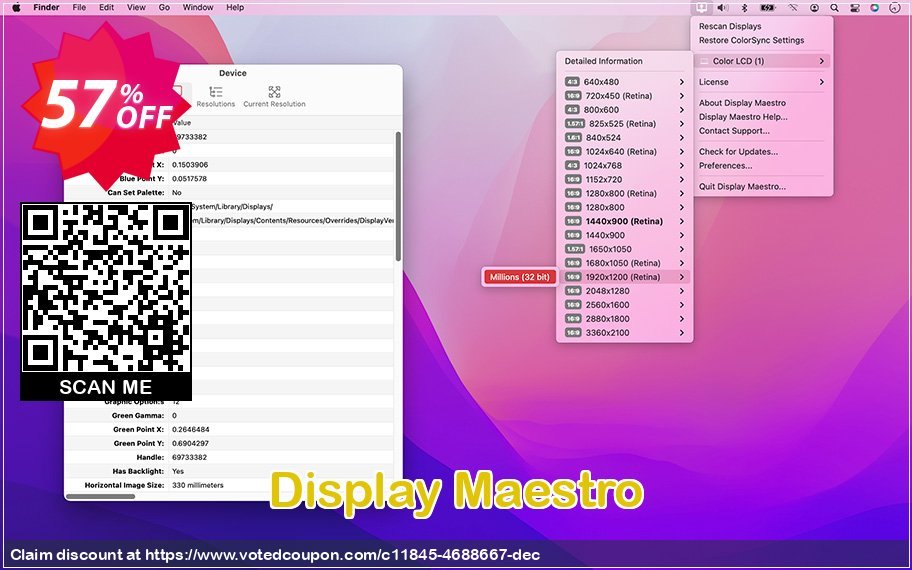 Display Maestro Coupon, discount Display Maestro MAC coupon. Promotion: Koingosw discount