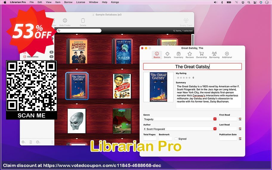 Librarian Pro Coupon, discount Librarian Pro discount. Promotion: Koingosw big deals