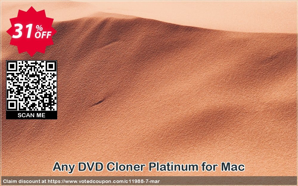 Any DVD Cloner Platinum for MAC Coupon Code May 2024, 31% OFF - VotedCoupon