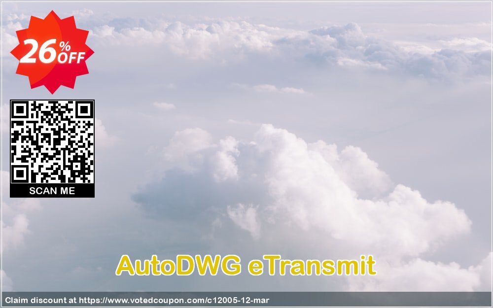 AutoDWG eTransmit Coupon, discount 25% AutoDWG (12005). Promotion: 10% Discount from AutoDWG (12005)