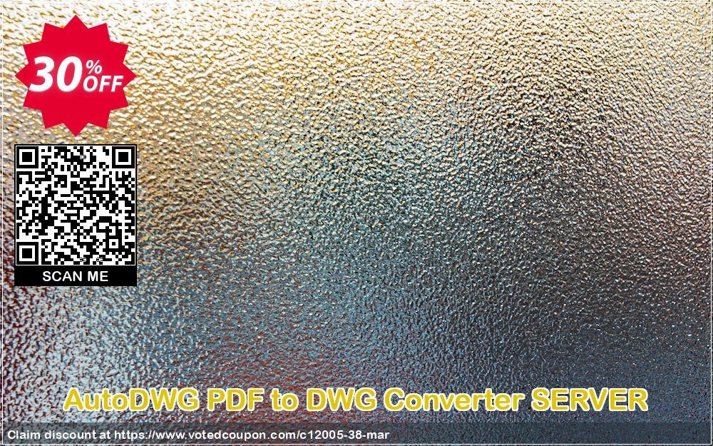 AutoDWG PDF to DWG Converter SERVER Coupon, discount 25% AutoDWG (12005). Promotion: 10% Discount from AutoDWG (12005)