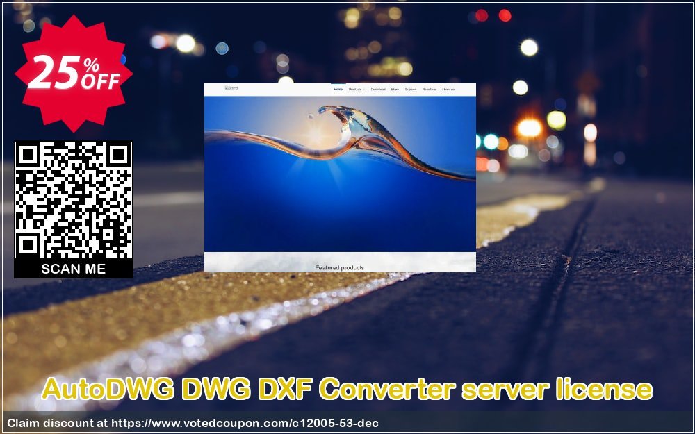 AutoDWG DWG DXF Converter server Plan Coupon, discount 25% AutoDWG (12005). Promotion: 10% Discount from AutoDWG (12005)