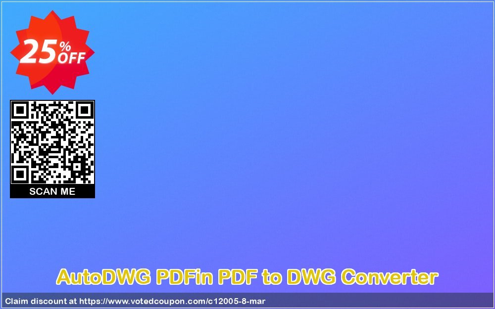 AutoDWG PDFin PDF to DWG Converter Coupon Code May 2024, 25% OFF - VotedCoupon