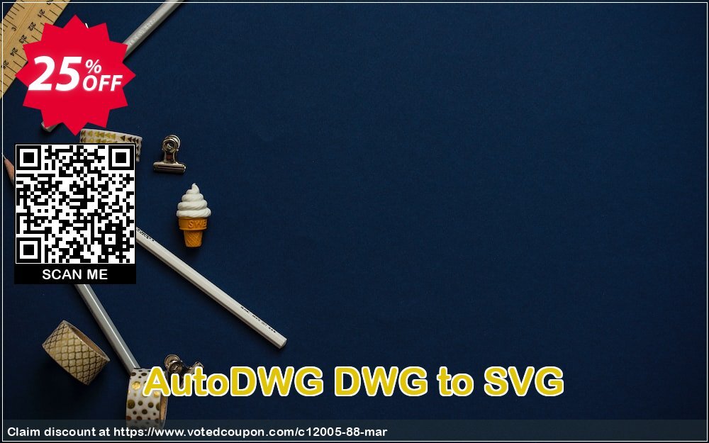 AutoDWG DWG to SVG Coupon, discount 25% AutoDWG (12005). Promotion: 10% Discount from AutoDWG (12005)