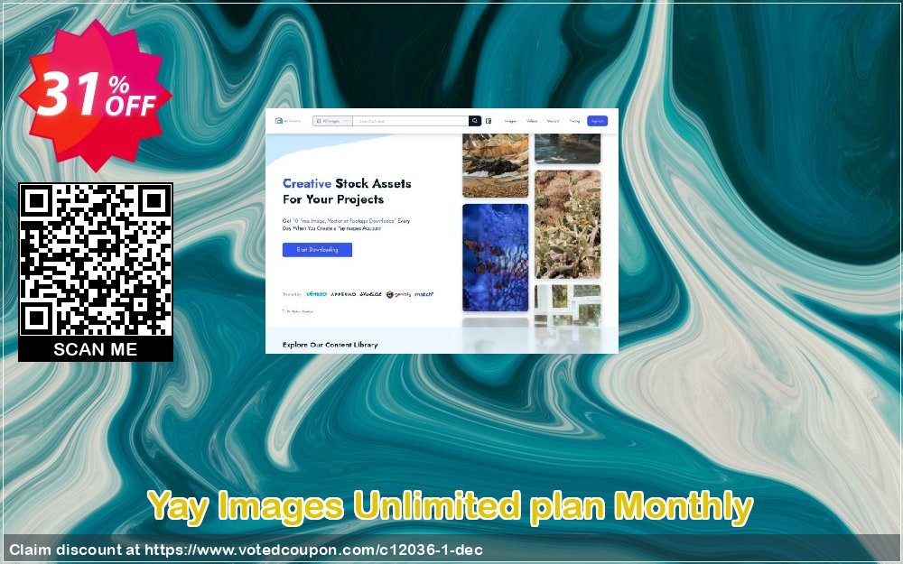 Yay Images Unlimited plan Monthly Coupon Code May 2024, 31% OFF - VotedCoupon