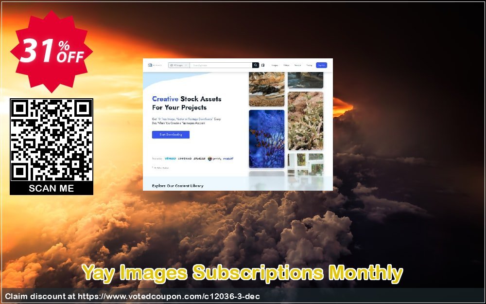 Yay Images Subscriptions Monthly Coupon Code May 2024, 31% OFF - VotedCoupon