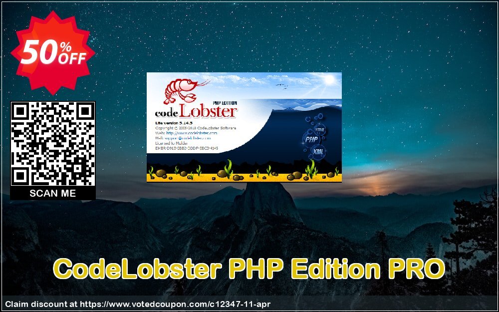 CodeLobster PHP Edition PRO voted-on promotion codes