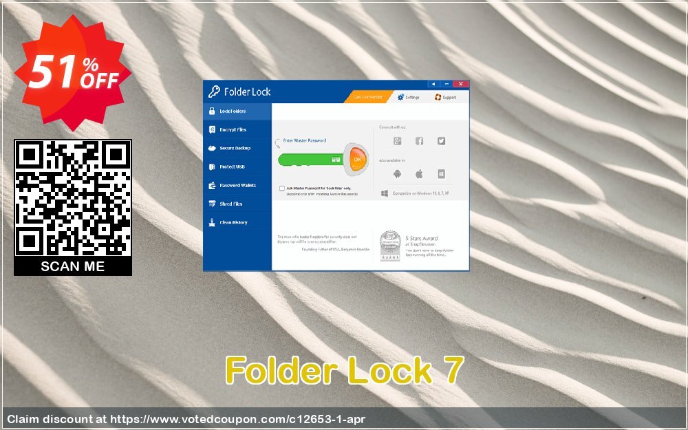 Folder Lock 7 voted-on promotion codes