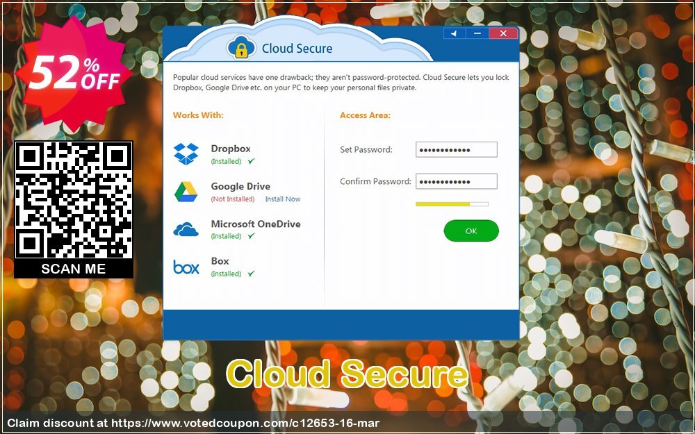 Cloud Secure Coupon, discount  coupon. Promotion: Cloud Secure discount