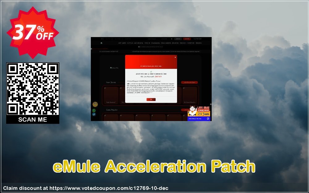 eMule Acceleration Patch Coupon, discount 35% discount to any of our products. Promotion: 35% discount for any of our products