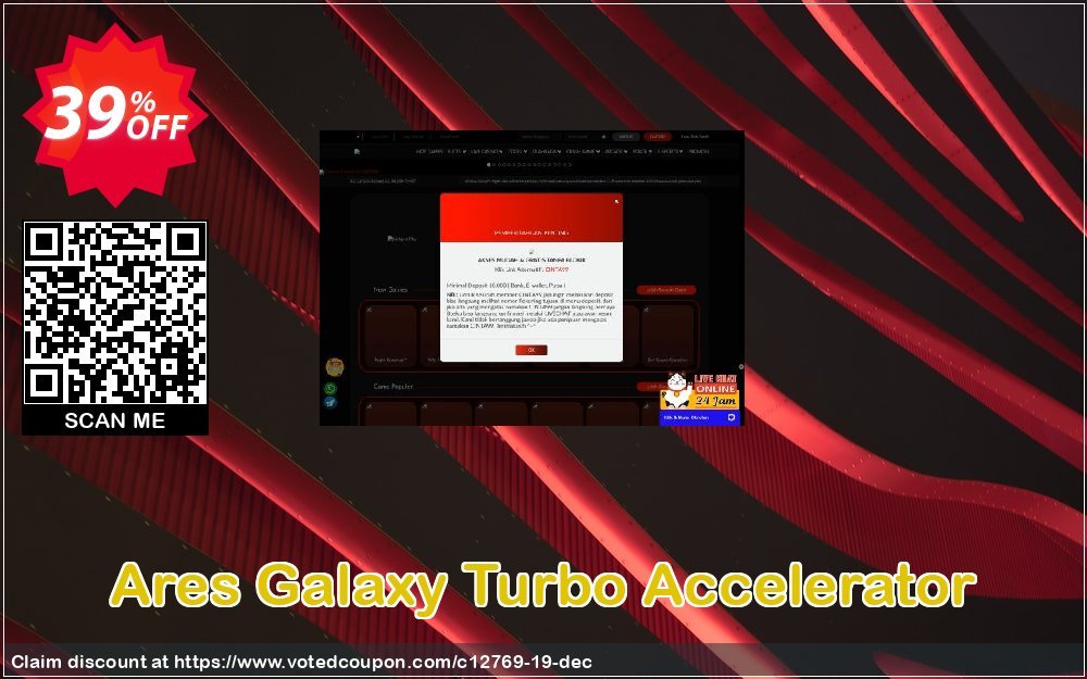 Ares Galaxy Turbo Accelerator Coupon, discount 35% discount to any of our products. Promotion: 35% discount for any of our products