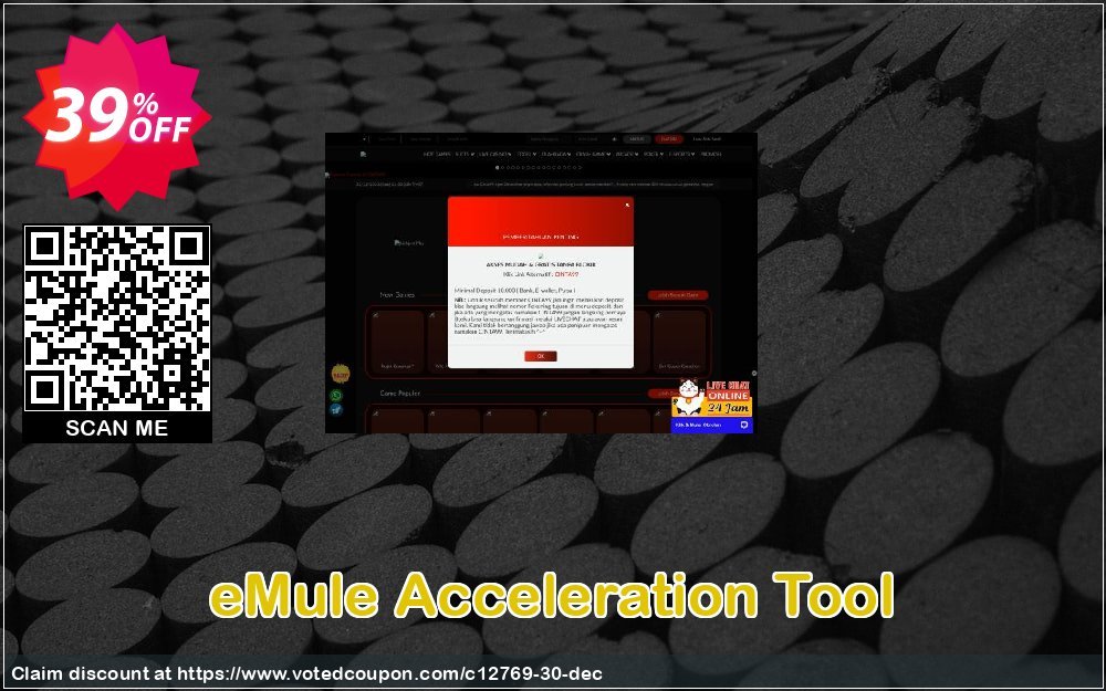 eMule Acceleration Tool Coupon, discount 35% discount to any of our products. Promotion: 35% discount for any of our products