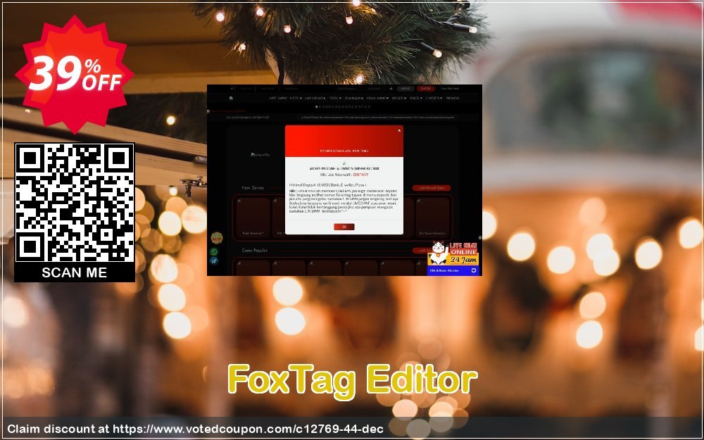 FoxTag Editor Coupon, discount 35% discount to any of our products. Promotion: 35% discount for any of our products