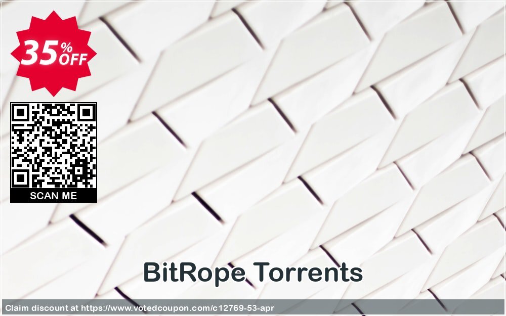 BitRope Torrents Coupon, discount 35% discount to any of our products. Promotion: 35% discount for any of our products