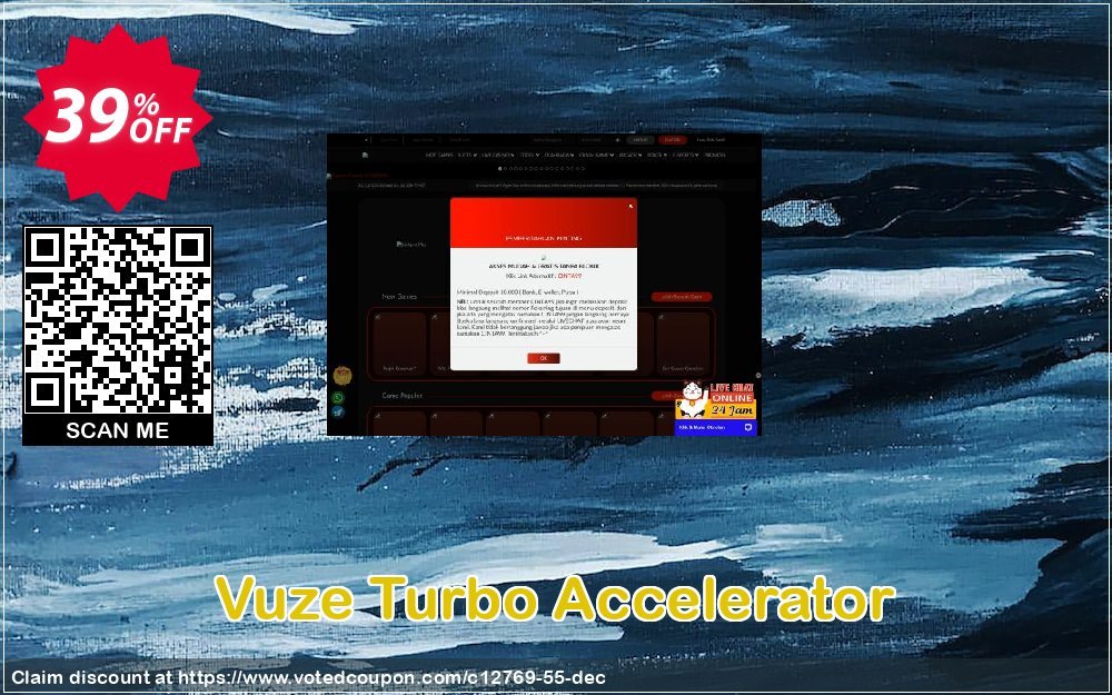 Vuze Turbo Accelerator Coupon, discount 35% discount to any of our products. Promotion: 35% discount for any of our products