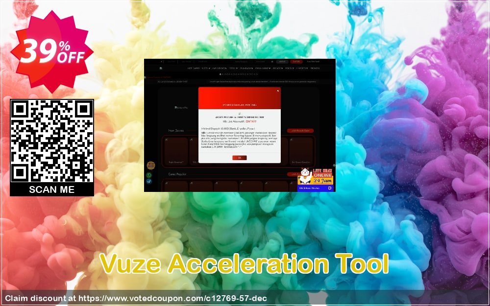 Vuze Acceleration Tool Coupon, discount 35% discount to any of our products. Promotion: 35% discount for any of our products