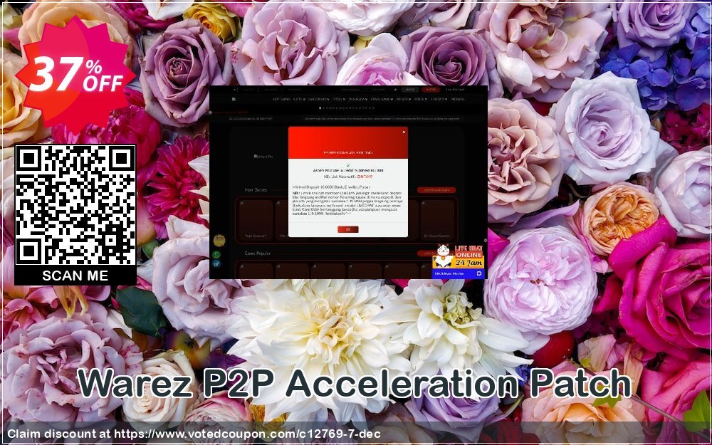 Warez P2P Acceleration Patch Coupon, discount 35% discount to any of our products. Promotion: 35% discount for any of our products