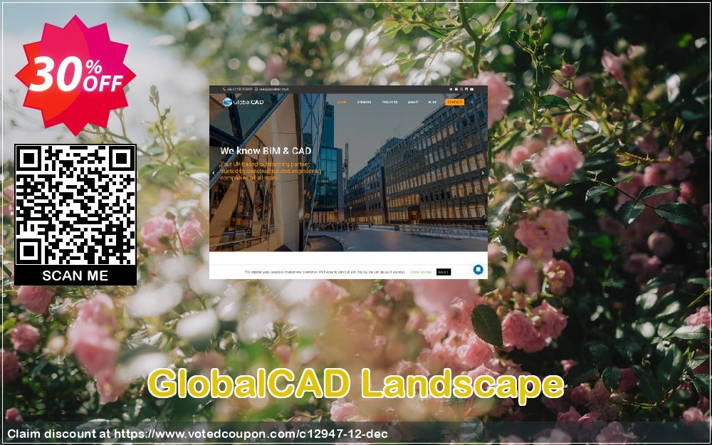 GlobalCAD Landscape Coupon, discount GlobalCAD promo code (12947). Promotion: GlobalCAD discount code(12947)