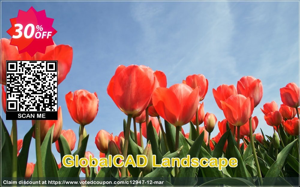 GlobalCAD Landscape Coupon, discount GlobalCAD promo code (12947). Promotion: GlobalCAD discount code(12947)