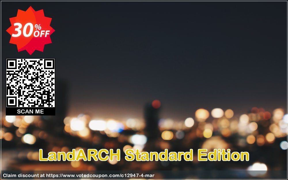 LandARCH Standard Edition Coupon, discount GlobalCAD promo code (12947). Promotion: GlobalCAD discount code(12947)