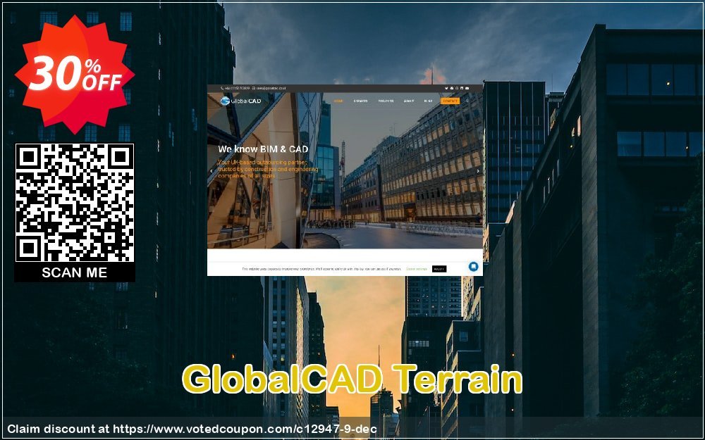 GlobalCAD Terrain Coupon, discount GlobalCAD promo code (12947). Promotion: GlobalCAD discount code(12947)